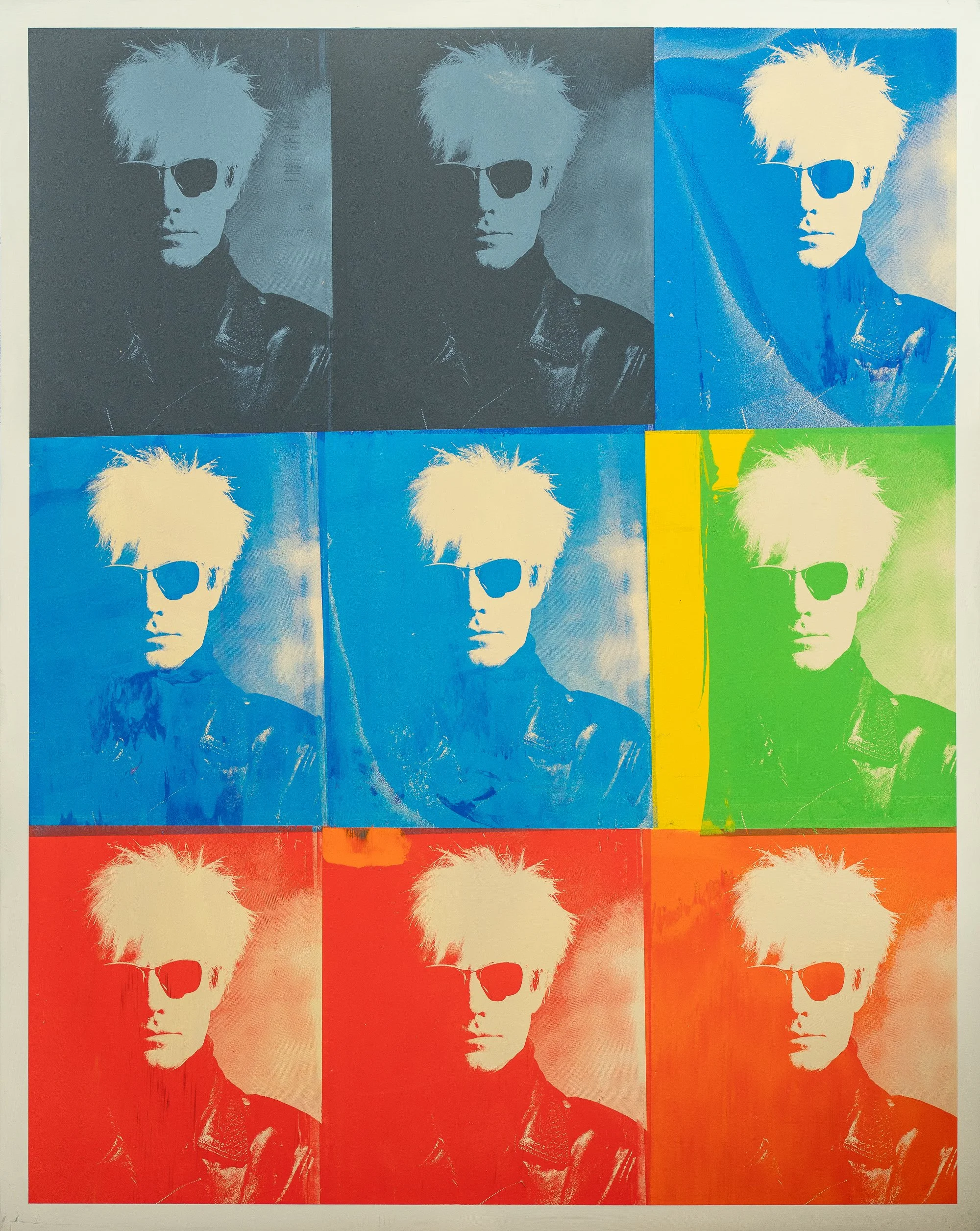 Andy Warhol 60x48 inches – Silkscreen On Aluminum | DANE SHUE ART